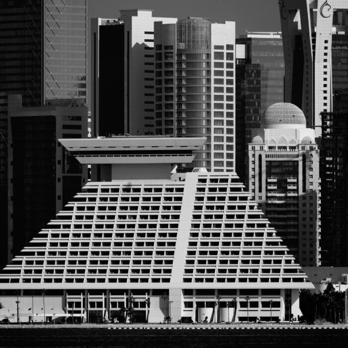 View of Doha corniche, Qatar