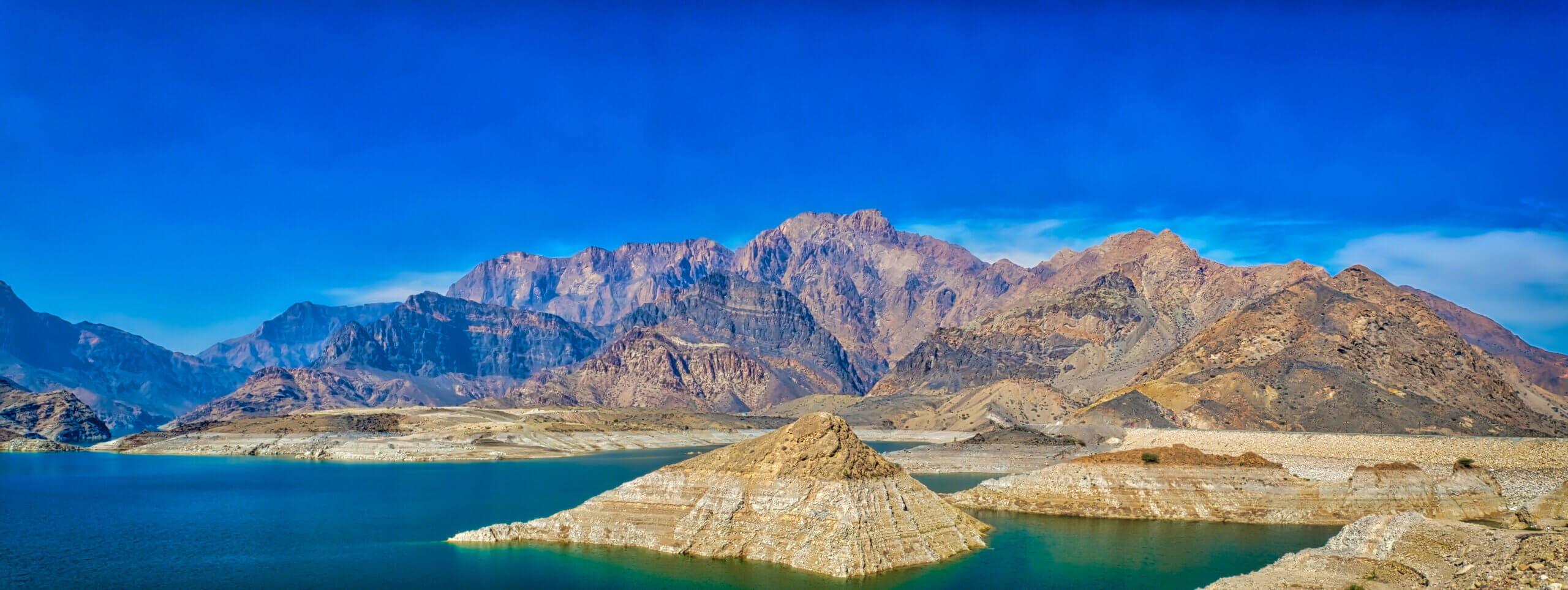 View of Omani mountains