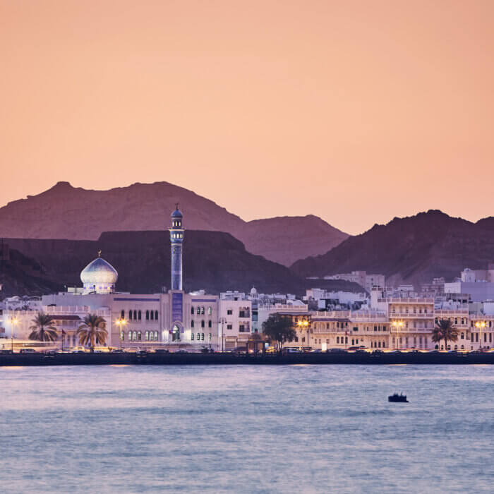 View of Muttrah, Muscat, Oman