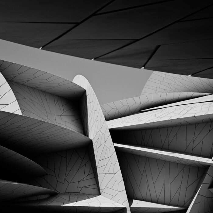 View of Qatar National Museum, Doha, Qatar