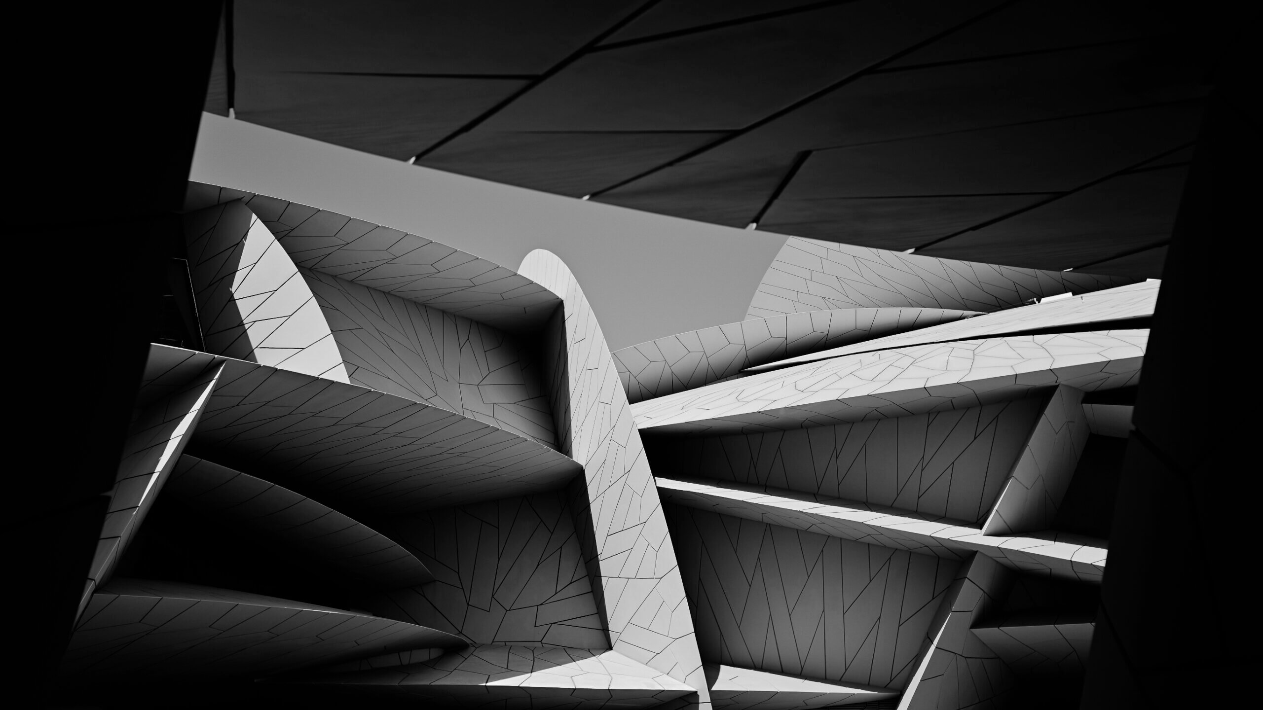 View of Qatar National Museum, Doha, Qatar