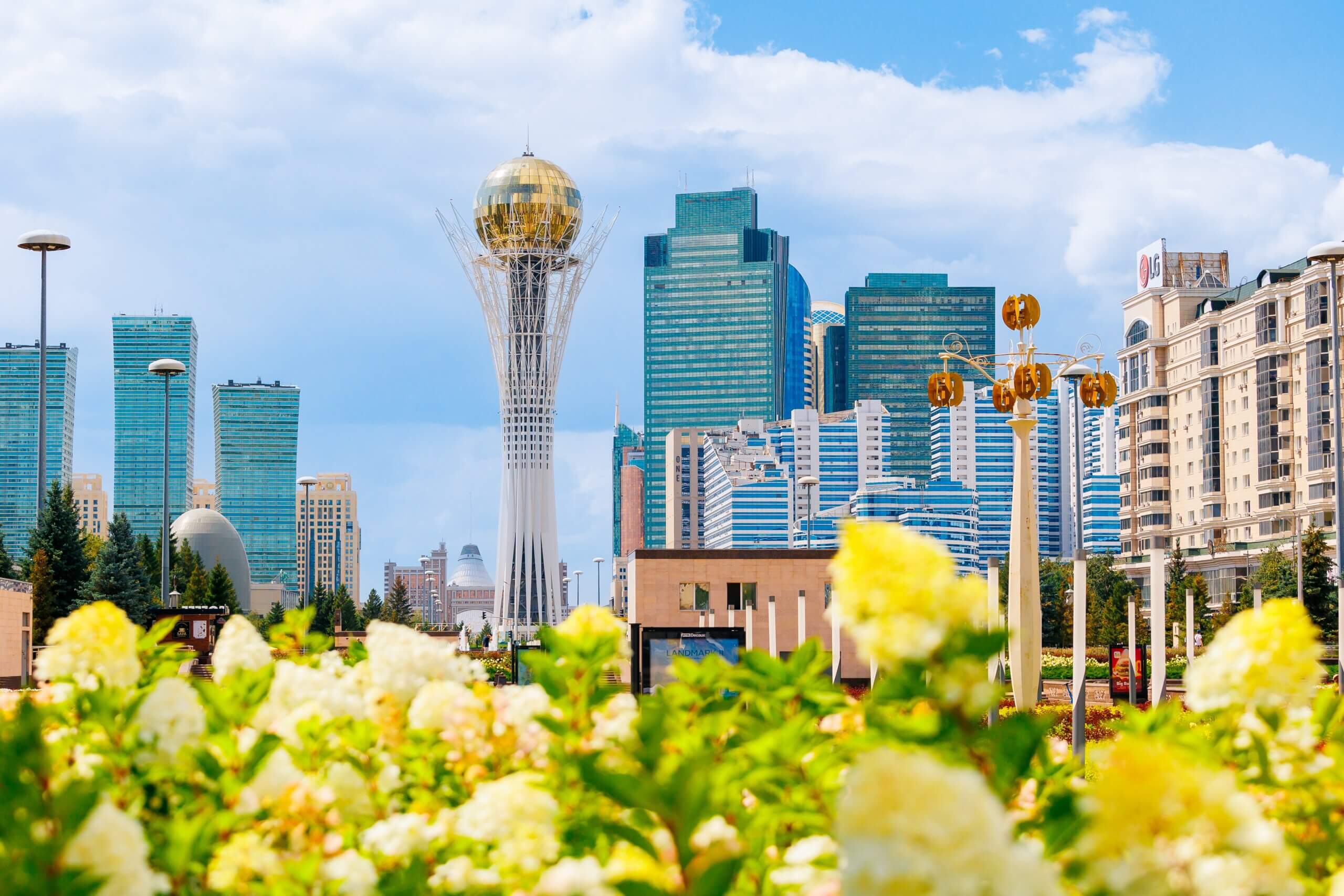 Image of Central Astana In Kazakhstan