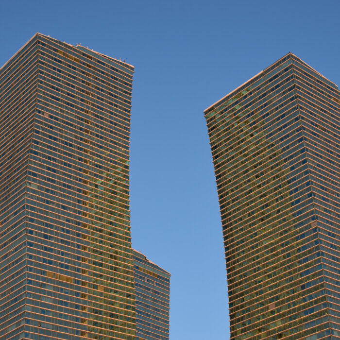 Image shows buildings in Kazakhstan